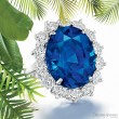 10.72ct Tanzanite Entourage Ring-1