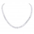 34tcw Oval Diamonds Necklace-1