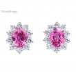 Pink Sapphire Entourage Earrings-1