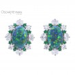 Black Opal Earrings-1