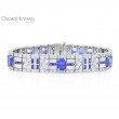 Sapphire & Diamonds Bracelet-1