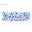Wide Aquamarine Bracelet-1