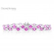 Pink Sapphire Boolean Bracelet-1
