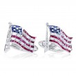 American Flag Cufflinks