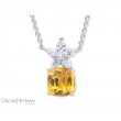 5.18ct Yellow Sapphire Pendant-1