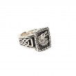 Sterling Silver Wolf Ring-1