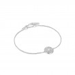 SILVER SCATTERED STARS KYOTO OPAL DISC BRACELET-1
