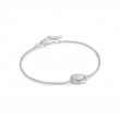 SILVER ROPE DISC BRACELET-1
