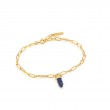 Lapis Point Pendant Bracelet