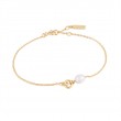 Pearl Link Chain Bracelet-1