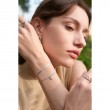 Silver Shell Pearl Padlock Bracelet-3