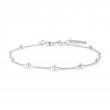 Silver Beaded Chain Bracelet-1