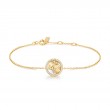 Gold Shiny Sun Stars Bracelet-1