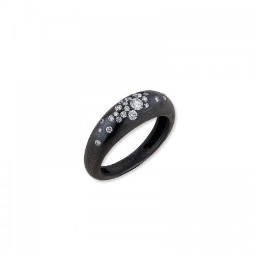 Lika Behar Boogie Line Scatter Diamond Band