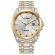 Citizen Dress/Classic Eco Men's Watch, Stainless Steel Silver-Tone Dial