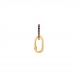 Gold Rainbow Charm Connector-1