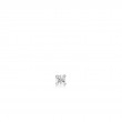 SILVER SPARKLE BARBELL SINGLE EARRING-1