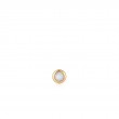 GOLD KYOTO OPAL BEZEL BARBELL SINGLE EARRING-1