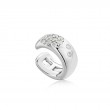 Silver Wide Sparkle Ear Cuff-1