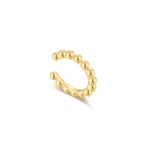 Gold Beaded Ear Cuff