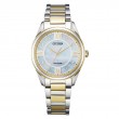 Citizen Dress/Classic Eco Women's Watch, Stainless Steel White Dial