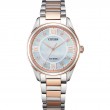 Citizen Dress/Classic Eco Women's Watch, Stainless Steel White Dial