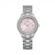 Citizen Dress/Classic Eco Women's Watch, Stainless Steel Pink Dial-1