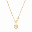 Eclipse Emblem Gold Necklace