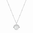 Sunbeam Emblem Silver Necklace