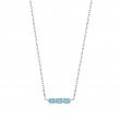SILVER TURQUOISE BAR NECKLACE-1