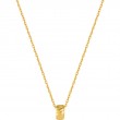 Smooth Twist Pendant Necklace-1
