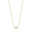 SPARKLE EMBLEM CHAIN NECKLACE-1