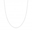 Silver Mini Link Charm Chain Necklace-1