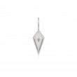 Silver Mother of Pearl Kite Charm-1