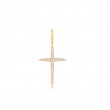 Gold Cross Charm