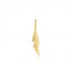 Gold Feather Charm-1