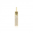 Gold Tiger Bar Charm-1
