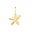 Gold Sparkle Flower Charm-1