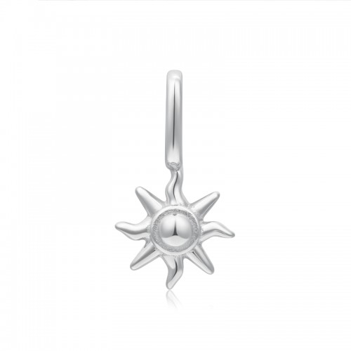 Silver Sunshine Charm