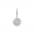 Silver Daisy Charm-1