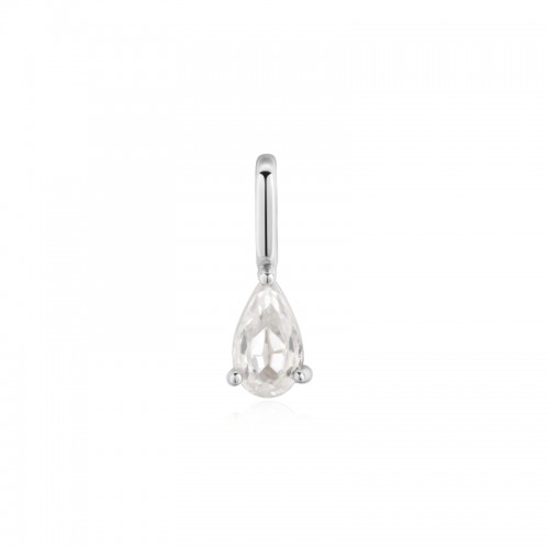 Silver Tear Drop Charm