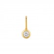 Gold Bezel Set Charm-1