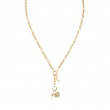 Gold Cosmic Charm Necklace