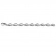 Sterling Silver Eternity Knot Link Bracelet with Push Clasp