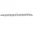 Sterling Silver Oxidized Organic Small Link Bracelet with Push Clasp