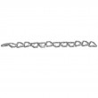 Sterling Silver Oxidized Organic Small Link Bracelet with Push Clasp-1