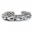 Sterling Silver Celtic Knot Bangle-1