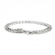 Sterling Silver Wheat Link Chain with Lobster Claw 22-1