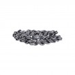 Sterling Silver Heavy Double ring hammered Pictish Chain 20-1
