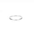 White Solid Stacking Rail Esk Ring-1